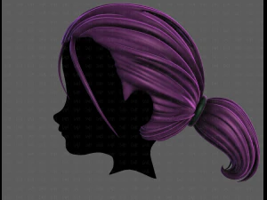 3D Hair style for boy V117 3D Model