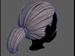 3D Hair style for boy V117 3D Model