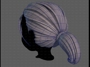 3D Hair style for boy V117 3D Model