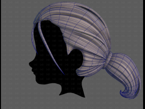 3D Hair style for boy V117 3D Model