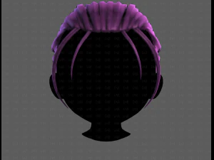 3D Hair style for boy V117 3D Model