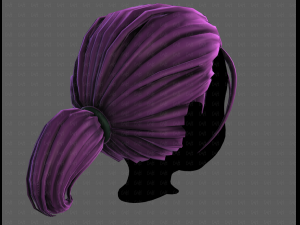 3D Hair style for boy V117 3D Model