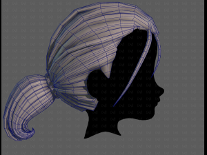 3D Hair style for boy V117 3D Model
