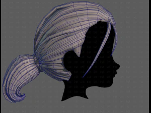 3D Hair style for boy V117 3D Model