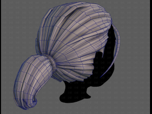 3D Hair style for boy V117 3D Model