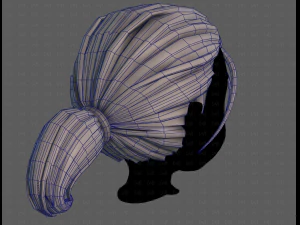 3D Hair style for boy V117 3D Model