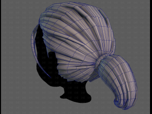 3D Hair style for boy V117 3D Model