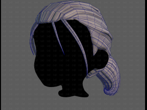 3D Hair style for boy V117 3D Model