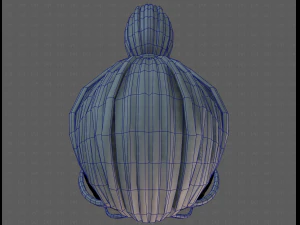 3D Hair style for boy V117 3D Model