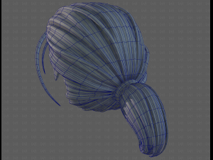 3D Hair style for boy V117 3D Model