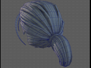 3D Hair style for boy V117 3D Model