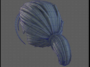 3D Hair style for boy V117 3D Model