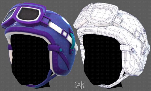 Cap V64 3D Model .c4d .max .obj .3ds .fbx .stl .blend 