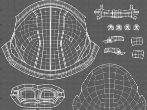 Cap V64 3D Model