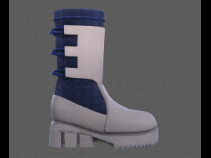 Shoes cartoonV57 3D Model