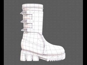 Shoes cartoonV57 3D Model