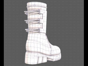 Shoes cartoonV57 3D Model