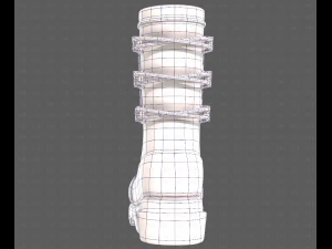 Shoes cartoonV57 3D Model