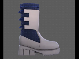 Shoes cartoonV57 3D Model