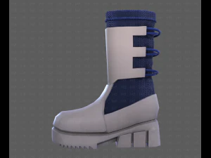 Shoes cartoonV57 3D Model