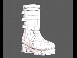 Shoes cartoonV57 Modelo 3D