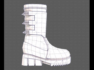 Shoes cartoonV57 3D Model