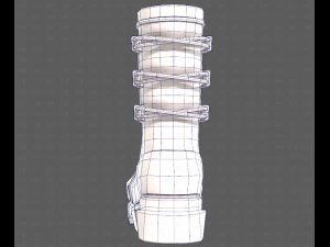 Shoes cartoonV57 3D Model