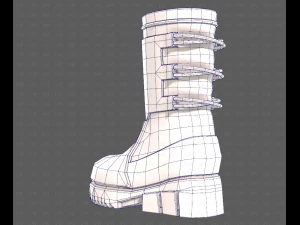 Shoes cartoonV57 3D Model