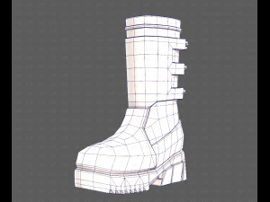 Shoes cartoonV57 3D Model