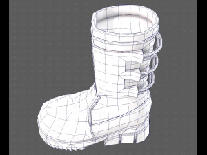 Shoes cartoonV57 3D Model