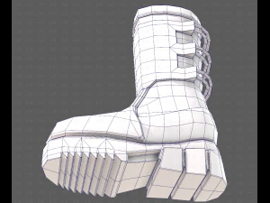 Shoes cartoonV57 3D Model