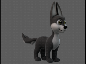 Dog base cartoonV11 3D 모델