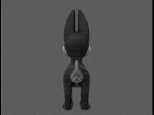Dog base cartoonV11 3D Model