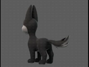 Dog base cartoonV11 3D Model