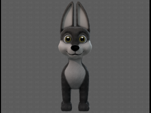 Dog base cartoonV11 3D 모델