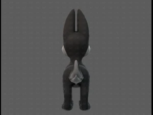 Dog base cartoonV11 3D Model
