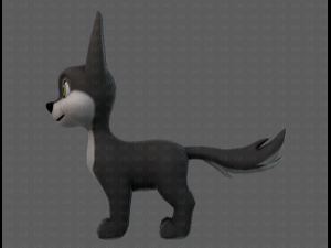 Dog base cartoonV11 3D 모델