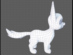 Dog base cartoonV11 3D 모델