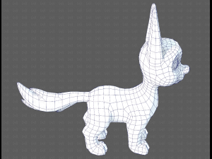 Dog base cartoonV11 3D 모델
