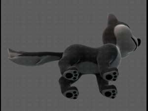 Dog base cartoonV11 3D 모델