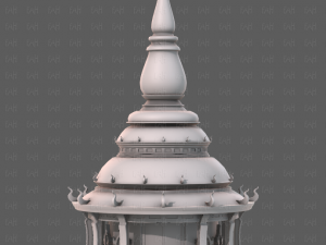 Pagoda V12 3D-Modell