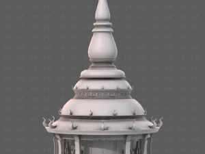 Pagoda V12 Modello 3D