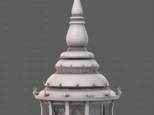 Pagoda V12 Modello 3D