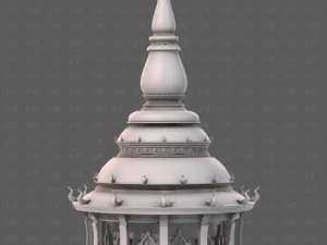 Pagoda V12 Modello 3D