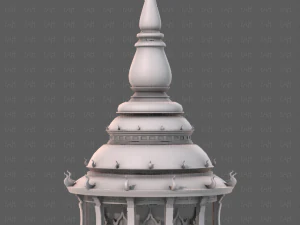 Pagoda V12 Modello 3D