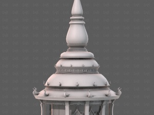 Pagoda V12 3D-Modell