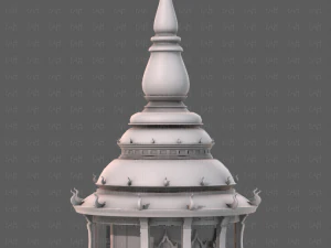 Pagoda V12 Modello 3D