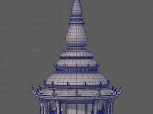 Pagoda V12 Modello 3D
