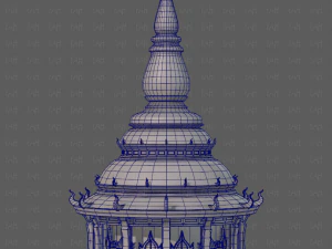 Pagoda V12 Modello 3D