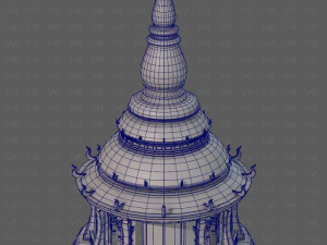 Pagoda V12 Modello 3D
